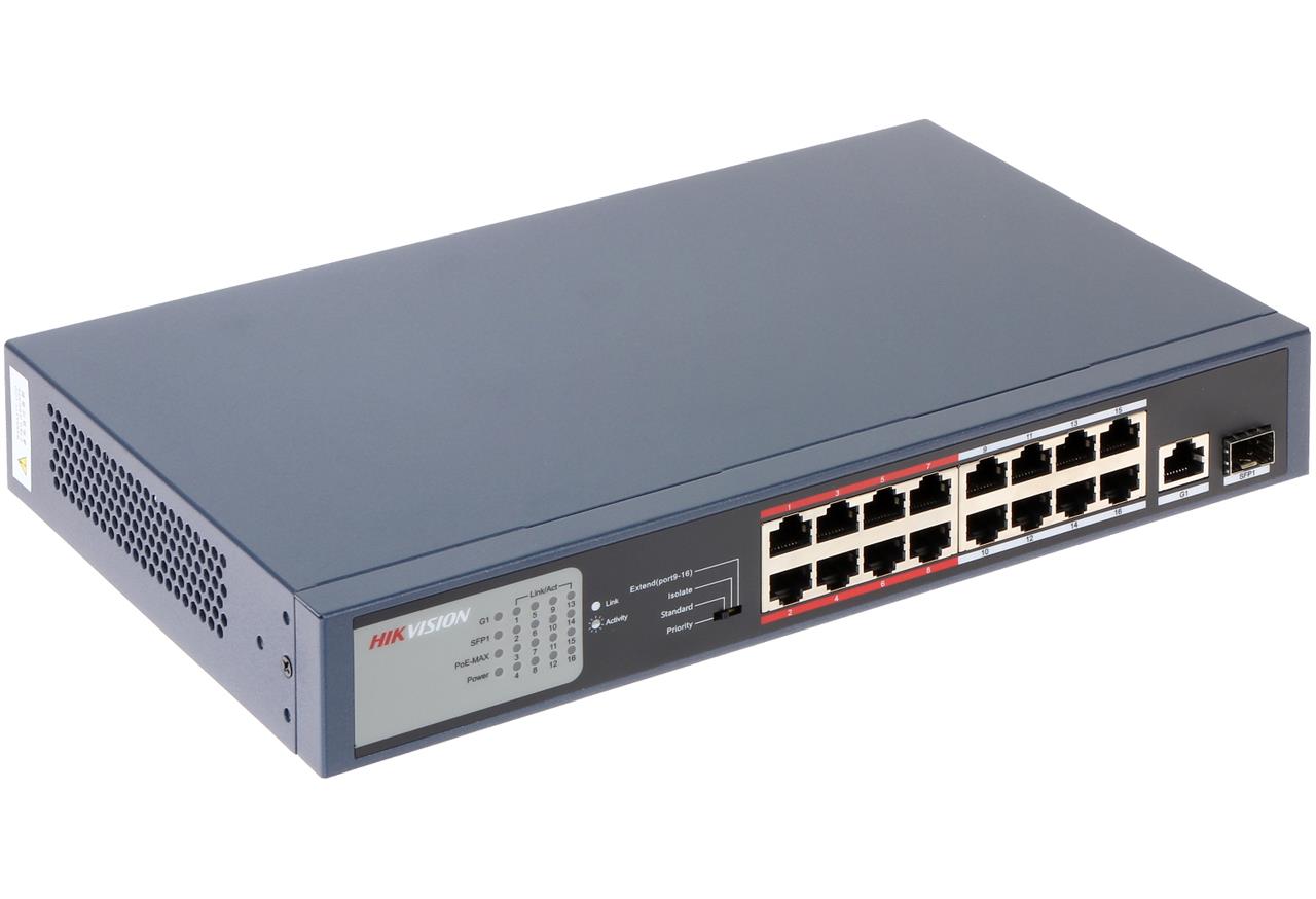 Hikvision 16 poe