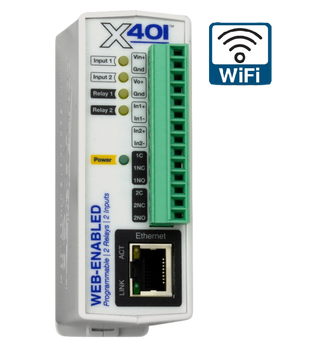 Xytronix X-401W-I WEB  3A 2Rele  2Din WiFi