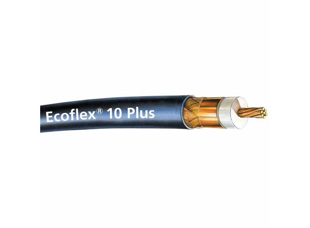 Ecoflex 10 Plus Heatex - Rull 50m Coax, 0.35dB/m@5GHz, fmax 8GHz, HFFR